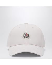 Moncler - Baseball Cap With Logo Patch - Lyst