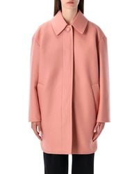 Fendi - Wool Coat - Lyst