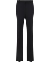 Tom Ford - Washed Cotton Silk Blend Duchesse Tailored Straight Pants - Lyst