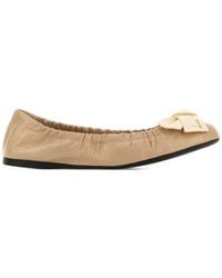 Prada - Ballerine - Lyst