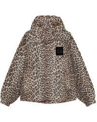 Ganni - Leopard Print Jacket - Lyst