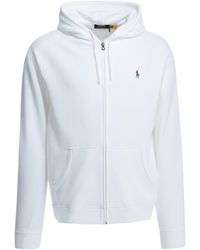 Polo Ralph Lauren - Full Zip Sweatshirt With Logo - Lyst