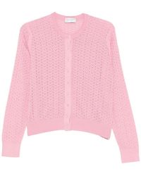 John Smedley - Sea Island Cotton Cardigan - Lyst