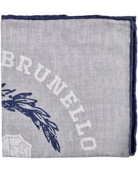 Brunello Cucinelli - And Patterned Pocketsquare, One Size - Lyst