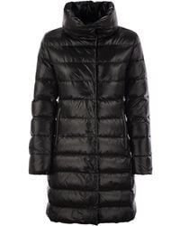 Fay - Long Down Jacket With Hook - Lyst