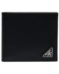 Prada - Saffiano Leather Wallet - Lyst