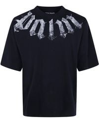Palm Angels - "Big Neck Logo" Loose Tee - Lyst