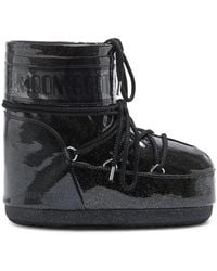 Moon Boot - "Icon" Low Glitter Boot - Lyst