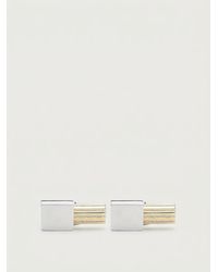 Ferragamo - Cuff Link — -Tone/-Tone - Lyst