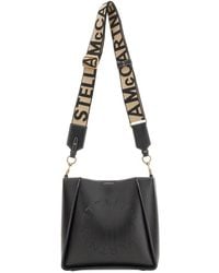 Stella McCartney - Shoulder Bag With Logo - Lyst