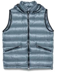Herno - Down Vest With Detachable Hood - Lyst
