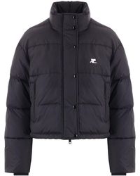 Courreges - Nylon Puffer Jacket - Lyst