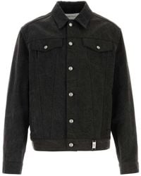 McQueen - Trucker Denim Jacket - Lyst