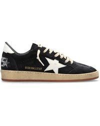 Golden Goose - Ball Star Leather Sneakers - Lyst