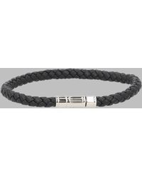 Tom Ford - Braided Leather Bracelet - Lyst