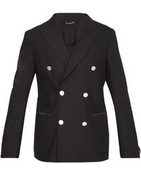 Tonello - Double-Breasted Stretch Jacket - Lyst