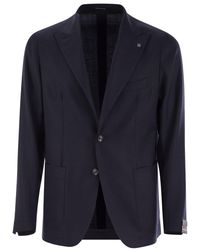 Tagliatore - Two-Button Wool Jacket - Lyst