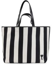 Ami Paris - And De Coeur Cotton Shopping Bag - Lyst