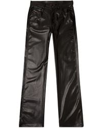 DIESEL - Straight Flat Front Pant - Lyst