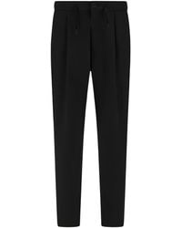 Herno - Pleat-Detail Tailored Trousers - Lyst