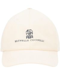 Brunello Cucinelli - Baseball Hat With Logo - Lyst
