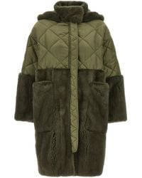 Blancha - Nylon Diamond-Visone Fur - Lyst