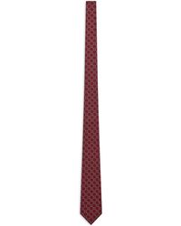Gucci - Tie With Geometric Patterns - Lyst
