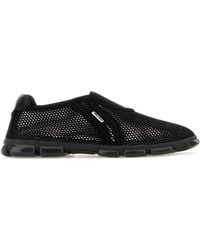 Miu Miu - Mesh Slip Ons - Lyst