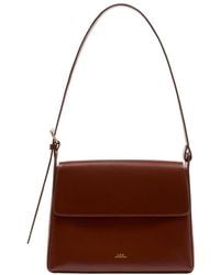 A.P.C. - Virginie Flap Shoulder Bag - Lyst