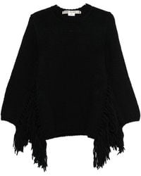 Comme des Garçons - Fringed Wool Crewneck Sweater - Lyst