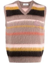 Etro - Vest With Stripe Pattern - Lyst