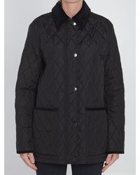 Burberry - Country-Style Quilted Jacket - Lyst