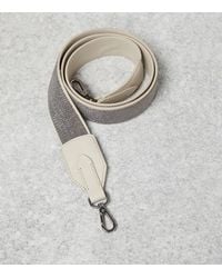 Brunello Cucinelli - Leather Strap With Clasp - Lyst