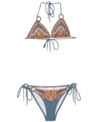 Zimmermann - Mahon Triangle Bikini Set - Lyst