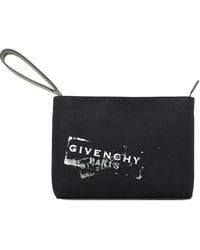 Givenchy - Logo Clutch - Lyst