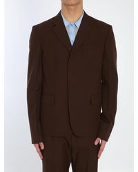 Gucci - Wool Twill Single-Breasted Jacket - Lyst
