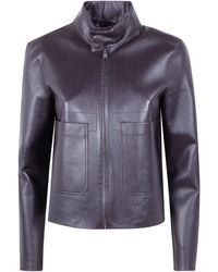 Seventy - Light Nappa Mix Popeline Outdore Jacket - Lyst