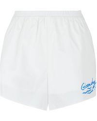 Givenchy - Logo Mini Shorts - Lyst
