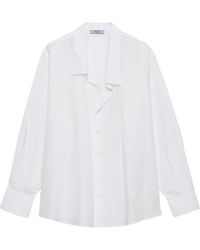 Prada - Long-Sleeved Button-Up Shirt - Lyst