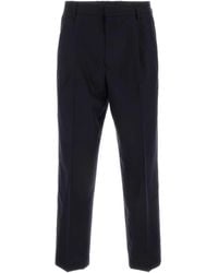 Dries Van Noten - Midnight Wool Pellow Pant - Lyst