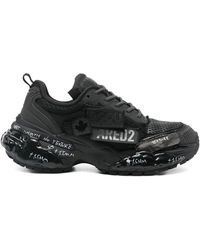 DSquared² - Faster Texture Sneakers - Lyst