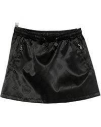 CASABLANCA - Drawstring Patterned Mini Skirt - Lyst