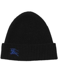 Burberry - Ribbed Cashmere Beanie - Lyst