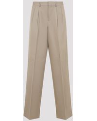 Celine - Pleated Trousers - Lyst