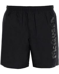 McQueen - Nylon Swimming Shorts - Lyst