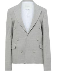 JW Anderson - Wool Blazer With Double-Breasted Design - Lyst