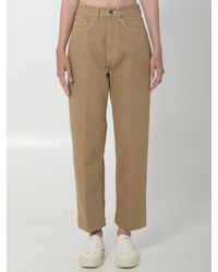 Celine - Logo-Patch Boyfriend Jeans - Lyst
