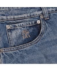 Brunello Cucinelli - Light Relaxed Trousers, Brand Size 56 (Us - Lyst