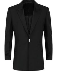 Givenchy - Wool Blend Blazer - Lyst