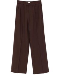 Closed - Wimona Wool Blend Trousers - Lyst